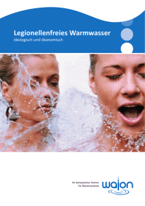 Legionellenfreies Warmwasser