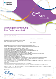EverCrete Vetrofluid - MKL SolidTechnology GmbH