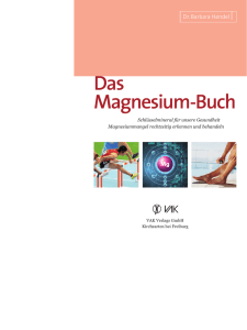 Das Magnesium-Buch