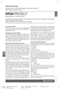 PDF-Download Beipackzettel HYLO ® -PROTECT