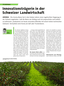Innovationsträgerin in der Schweizer Landwirtschaft