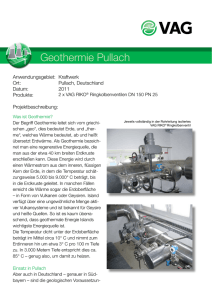 Geothermie Pullach - VAG