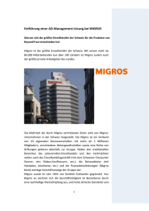 Migros - n3k Informatik GmbH