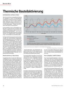 Thermische Bauteilaktivierung - BAUZENTRUM E-BAU