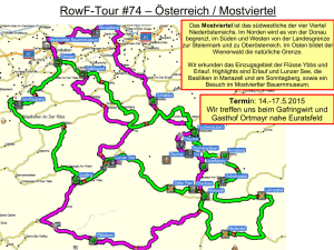 RowF-Tour #66 – Österreich / Eisenwurzen