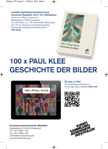 100 x Paul Klee geschichte der Bilder