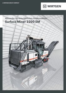 Surface Miner 2200 SM