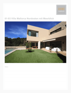 01-93 Villa Mallorca Nordosten mit Meerblick