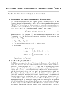 Blatt 05 - Institut für Theoretische Physik III