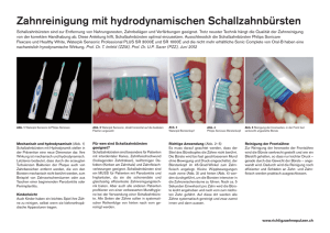 Anleitung Zahnreinigung DE
