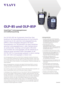 OLP-85 - Viavi Solutions Inc.