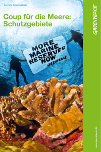 Meeresschutzgebiete - Greenpeace Bremerhaven