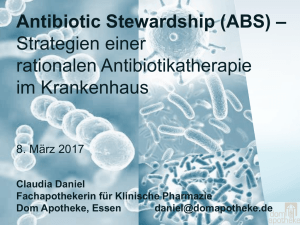 Antibiotic Stewardship (ABS)