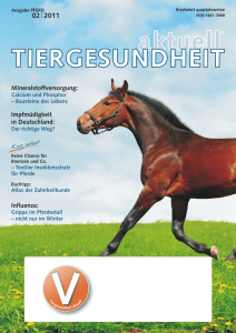 02/2011 - Tierarzt für Pferde Dr. Hubertus Nebe