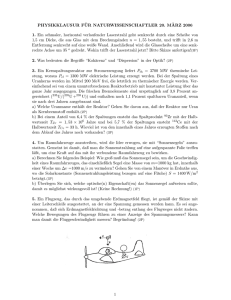 Physikklausur vom 20.03.2006 PDF-Datei