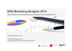 B2B-Marketing-Budets 2014_bvik-Studie_Summary.pptx