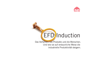 EFD Induction – eine Vorliebe für Wärme