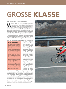 GROSSE KLASSE - TOUR Magazin