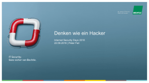 - Internet Security Days