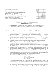 Blatt 2 - Theoretical Physics at University of Konstanz/Theoretische