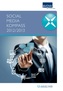Social Media KoMpaSS 2012/2013