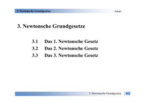 3. Newtonsche Grundgesetze - physik.fh