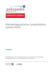 HŁŁmophagozytische Lymphohistiozytose (HLH)