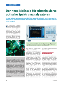 Optische Spektrumanalysator AQ6376