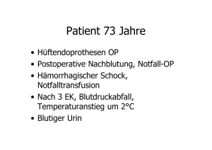 Patient 73 Jahre