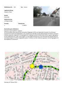 Maßnahmen-Nr.: K01 Lagebeschreibung Hauptstr./Talstr. Baulast
