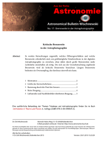 Astronomical Bulletin Wischnewski
