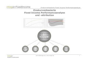 Zinskurvenbasierte Fixed Income Performanceanalyse und