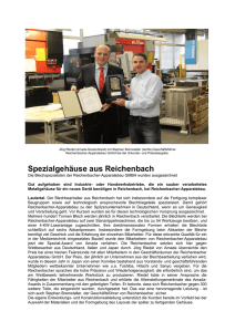 AMADA Award - Reichenbacher Apparatebau GmbH
