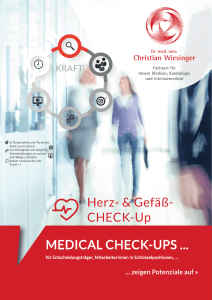 Medical Check - Dr. Christian Wiesinger