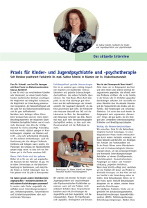 Dr. Schenkl Praxis - Interview Bruecken