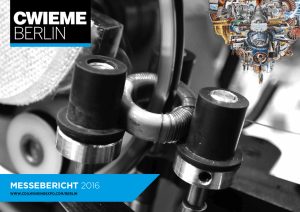 messebericht 2016 - Coil Winding Expo