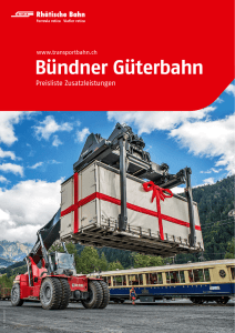 Bündner Güterbahn