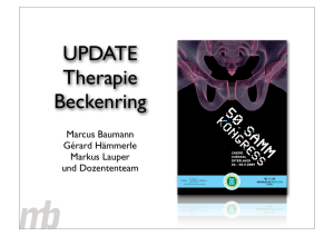 Up-Date: Therapie Beckenring - Marcus Baumann, Basel