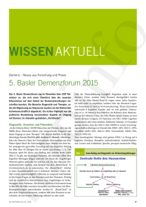 5. Basler Demenzforum 2015