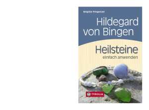 Hildegard von Bingen Heilsteine - Tyrolia
