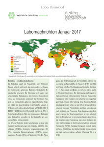 Labor-Newsletter Januar 201 - Medizinische Laboratorien Düsseldorf