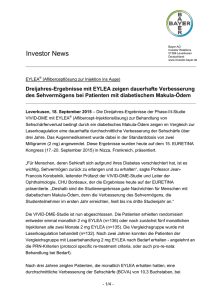 Investor News - Bayer Investor Relations