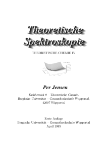 Theoretische Spektroskopie