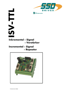 Inkremental - Signal - Verstärker Incremental - Signal