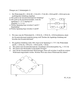 2. Hausübung Einführung In Die Elektrotechnik