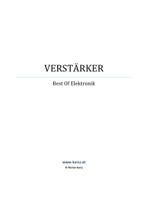 verstärker - Best of Elektronik