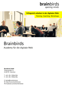 Brainbirds-Seminarbeschreibung