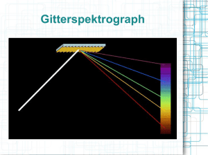 Gitterspektrograph