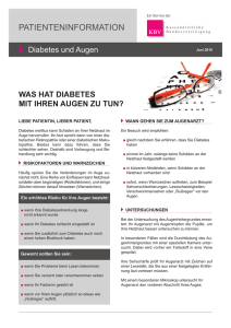 Vorlage Patieteninformation Diabetes und Augen20101011_Layout 1