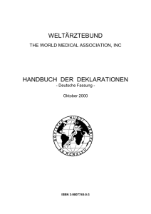 Handbuch der Deklarationen - Deutsche Fassung